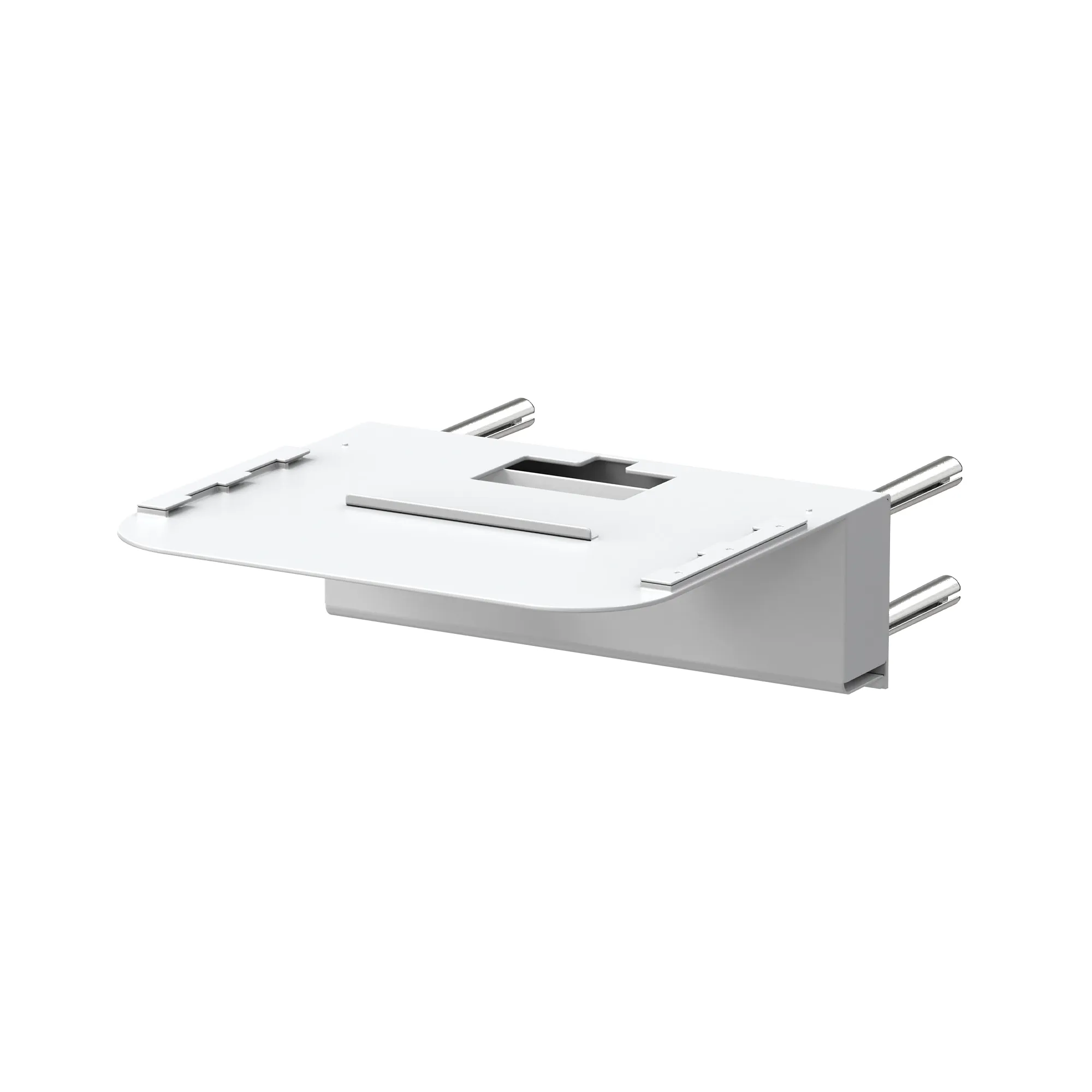 Wall-mounted display shelf