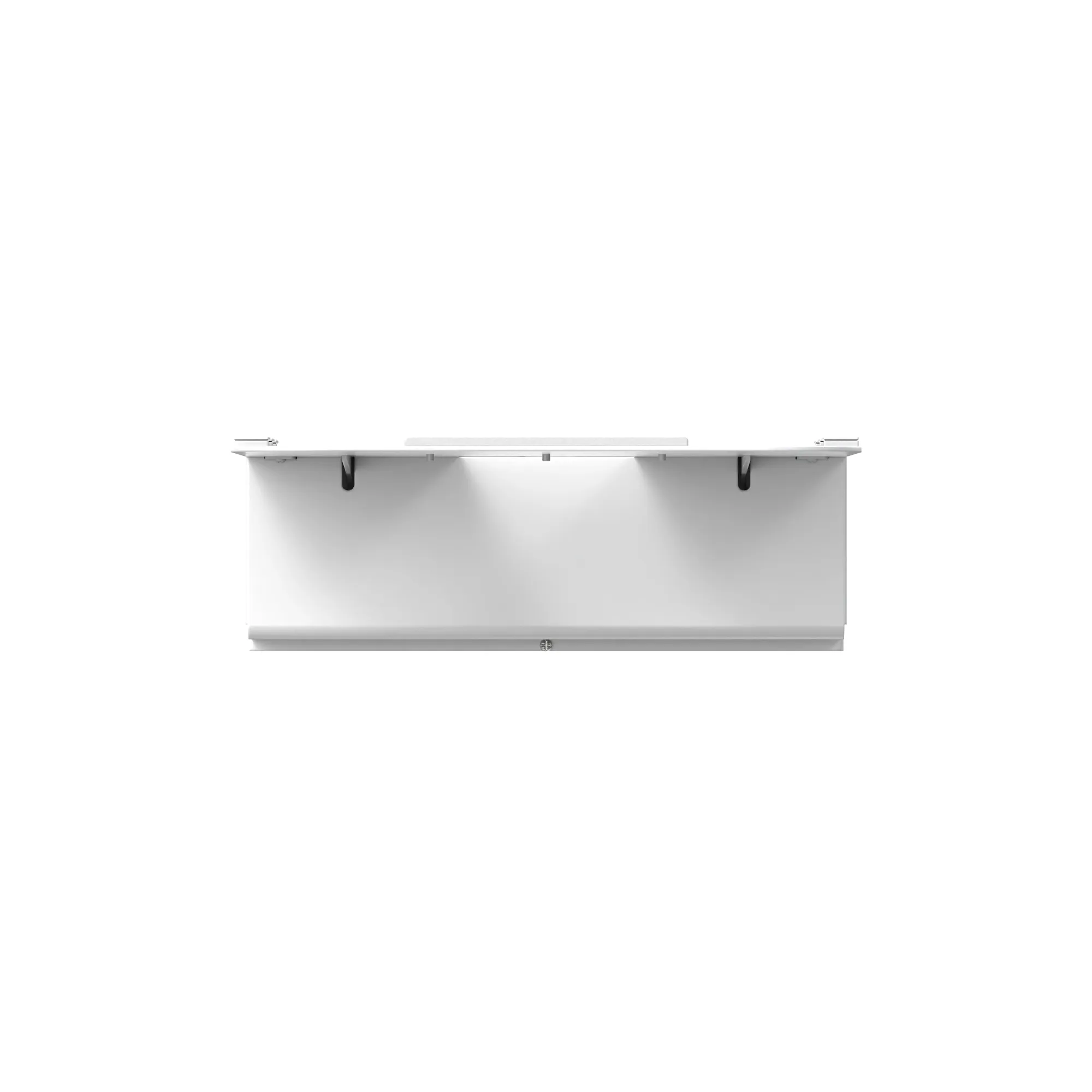Wall-mounted display shelf