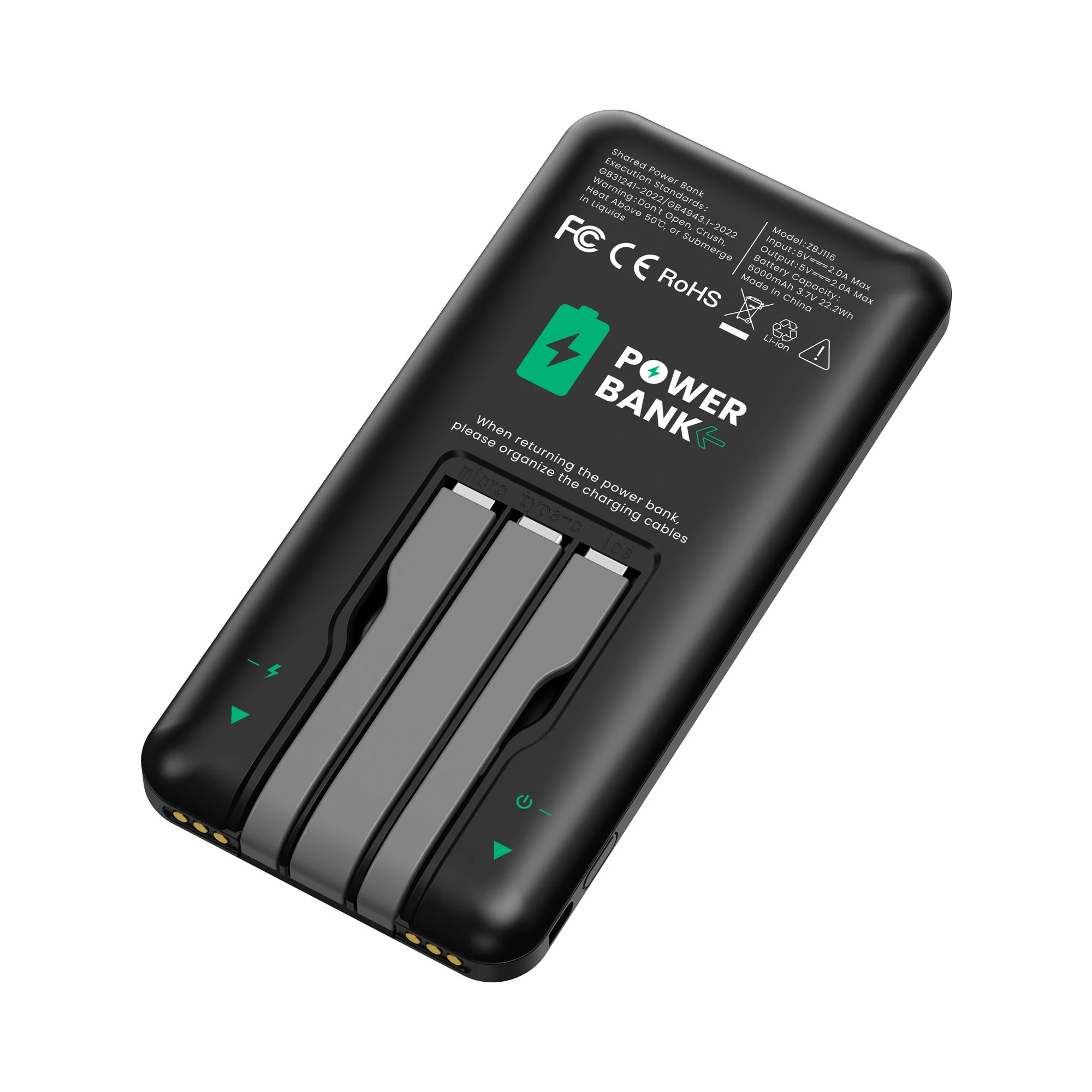 Standard 6000mAh Power Bank