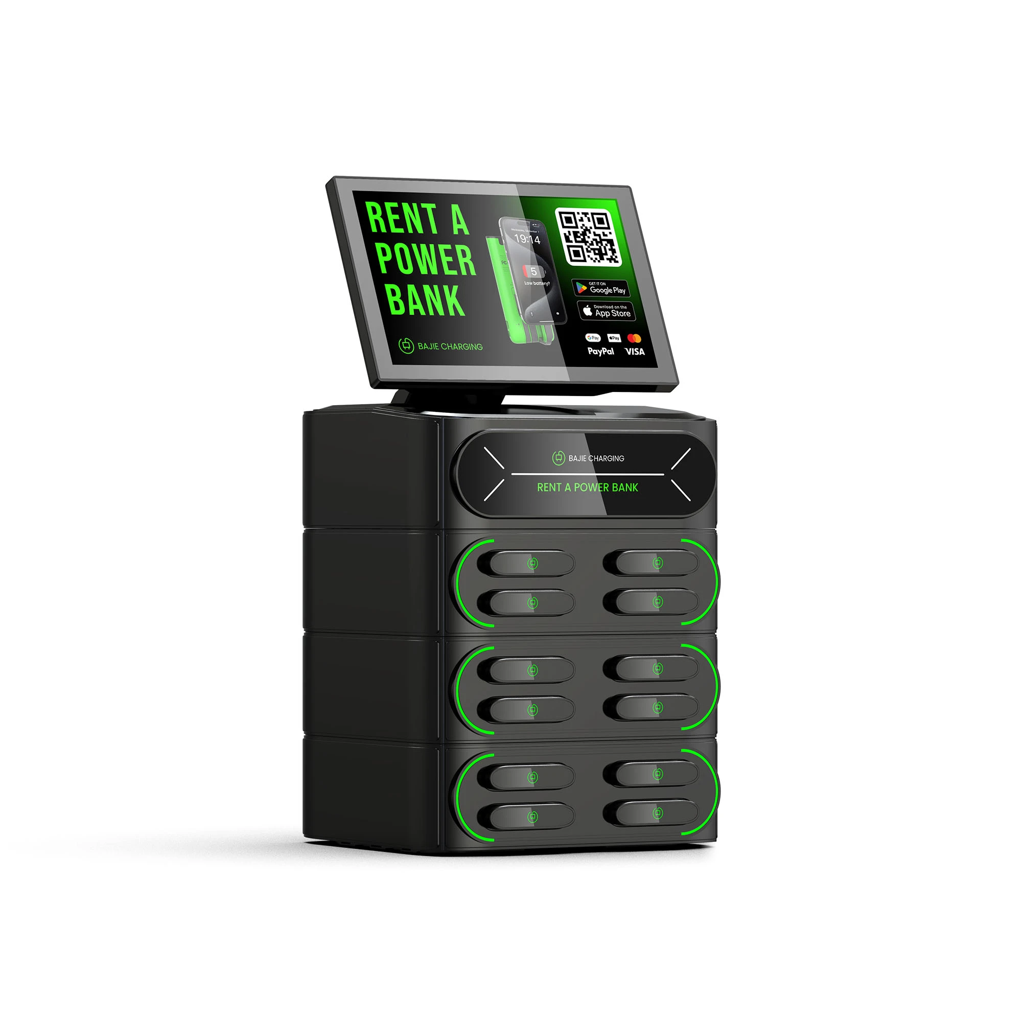 12-Slot power banks & power station